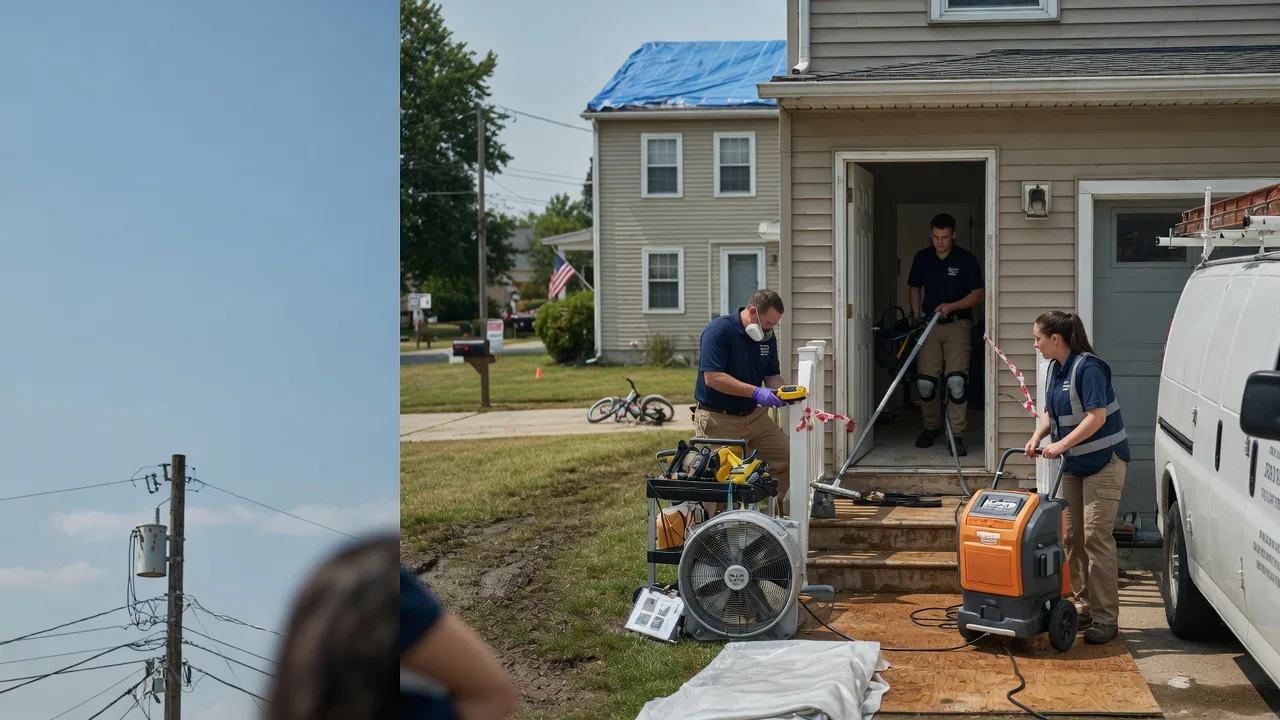 Water Damage Repair in Holyrood, KS near me